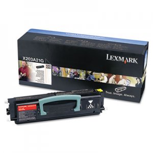 Lexmark X203A11G X203A11G Toner, 2500 Page-Yield, Black LEXX203A11G