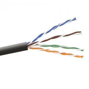 Belkin A7J704-1000-BLK FastCAT 6 UTP Bulk Cable (Bare wire)