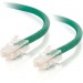C2G 24507 7 ft Cat5e Non Booted Crossover UTP Unshielded Network Patch Cable - Green