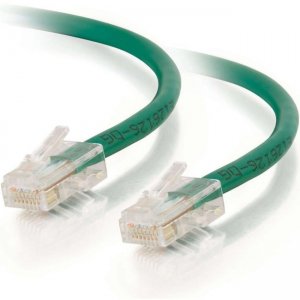 C2G 22698 14 ft Cat5e Non Booted UTP Unshielded Network Patch Cable - Green