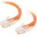 C2G 24509 7 ft Cat5e Non Booted Crossover UTP Unshielded Network Patch Cable - Orange