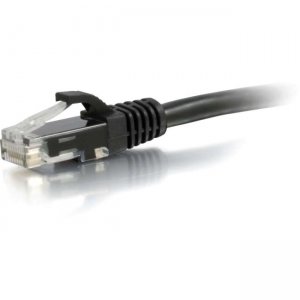 C2G 15180 3 ft Cat5e Snagless UTP Unshielded Network Patch Cable - Black