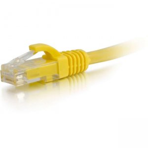 C2G 20579 100 ft Cat5e Snagless UTP Unshielded Network Patch Cable - Yellow