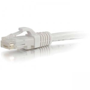 C2G 31363 75 ft Cat6 Snagless UTP Unshielded Network Patch Cable - White