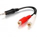 C2G 40422 Value Series Audio Y-Cable