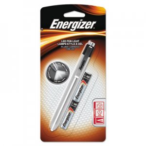 Energizer PLED23AEH Aluminum Pen LED Flashlight, 2 AAA, Black EVEPLED23AEH