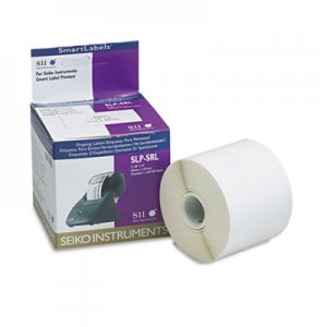 Seiko SKPSLPSRL Bulk Self-Adhesive Wide Shipping Labels, 2-1/8 x 4, White, 220/Box SLP-SRL