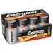 Energizer EVEE95FP8 MAX Alkaline Batteries, D, 8 Batteries/Pack E95FP-8