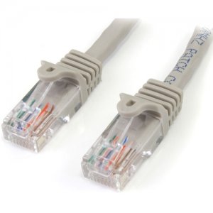 StarTech.com 45PATCH6GR 6ft Gray Snagless Cat5e UTP Patch Cable