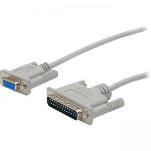 StarTech.com SCNM925FM 10 Ft Serial Null Modem Cable 9-25 F/M