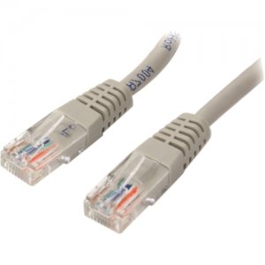 StarTech.com M45PATCH6GR 6 ft Gray Molded Cat5e UTP Patch Cable