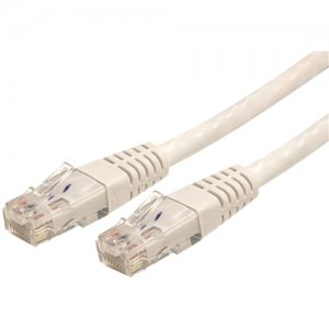 StarTech.com C6PATCH3WH 3ft White Molded Cat6 UTP Patch Cable ETL Verified