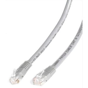 StarTech.com C6PATCH15GR 15 ft Gray Molded Cat6 UTP Patch Cable