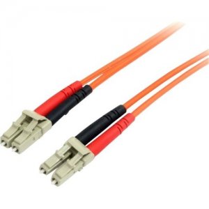 StarTech.com FIBLCLC2 2m Multimode 62.5/125 Duplex Fiber Patch Cable LC - LC