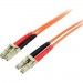 StarTech.com FIBLCLC2 2m Multimode 62.5/125 Duplex Fiber Patch Cable LC - LC