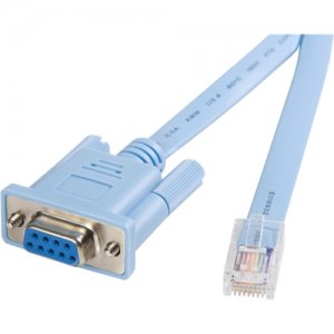 StarTech.com DB9CONCABL6 Cisco Console Router Cable - RJ45 (m) - DB9 (f) - 6 ft