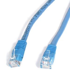 StarTech.com C6PATCH6BL 6ft Blue Molded Cat6 UTP Patch Cable ETL Verified