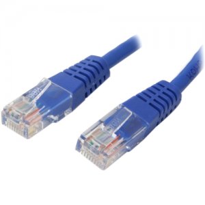 StarTech.com M45PATCH10BL 10ft Blue Molded Cat5e UTP Patch Cable