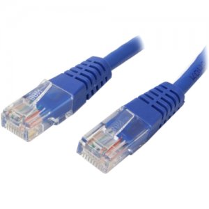 StarTech.com M45PATCH7BL 7ft Blue Molded Cat5e Patch Cable