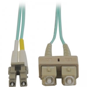 Tripp Lite N816-03M Aqua Duplex Fiber Patch Cable