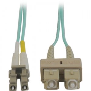 Tripp Lite N816-15M Aqua Duplex Fiber Patch Cable