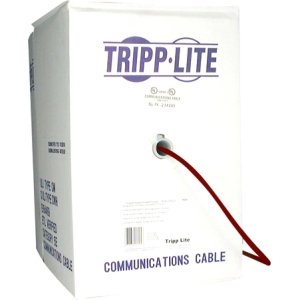 Tripp Lite P524-01K Cat5 UTP Patch Cable - (Bare wire) - (Riser)