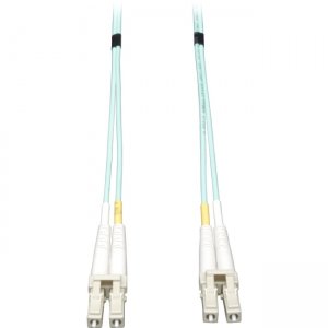 Tripp Lite N820-03M Aqua Duplex Fiber Patch Cable