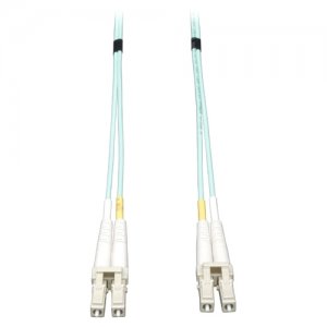 Tripp Lite N820-50M Aqua Duplex Fiber Patch Cable