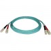 Tripp Lite N806-10M 10Gb Aqua Duplex Multimode 50/125 Fiber Patch Cable