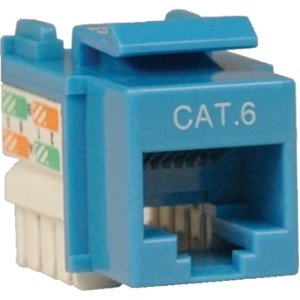 Tripp Lite N238-001-BL Cat. 6/Cat. 5e 110 Punch Down Keystone Jack