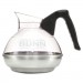BUNN 6100 12-Cup Coffee Carafe for Pour-O-Matic Bunn Coffee Makers, Black Handle BUN6100
