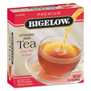 Bigelow 00351 Single Flavor Tea, Premium Ceylon, 100 Bags/Box BTC00351