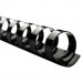 Swingline GBC 4000020 CombBind Standard Spines, 1/4" Diameter, 25 Sheet Capacity, Black, 100/Box SWI4000020