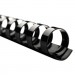 Swingline GBC 4000068 CombBind Standard Spines, 1/2" Diameter, 90 Sheet Capacity, Black, 100/Box SWI4000068