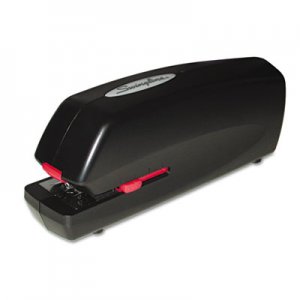 Swingline GBC 48200 Portable Electric Stapler, Full Strip, 20-Sheet Capacity, Black SWI48200