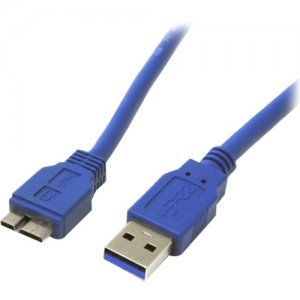 StarTech.com USB3SAUB1 1 ft SuperSpeed USB 3.0 Cable A to Micro B