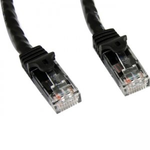 StarTech.com N6PATCH100BK 100 ft Black Snagless Cat6 UTP Patch Cable