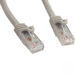 StarTech.com N6PATCH75GR 75 ft Gray Snagless Cat6 UTP Patch Cable