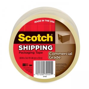 Scotch 3750 Premium Heavy Duty Packaging Tape MMM3750
