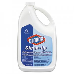 Clorox 35420CT Clean-Up Disinfectant Cleaner with Bleach, Fresh, 128 oz Refill Bottle, 4/Carton CLO35420CT