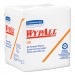 WypAll KCC05701 L40 Towels, 1/4 Fold, White, 12 1/2 x 12, 56/Box, 18 Packs/Carton