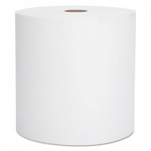 Scott KCC01040 Essential Hard Roll Towel, 1.5" Core, 8 x 800ft, White, 12 Rolls/Carton