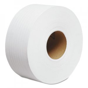 Cottonelle 07304 JRT Jr. Roll Tissue, 2-Ply, 7.9"dia, 750ft, 12/Carton KCC07304