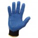 Jackson Safety 40225 G40 Nitrile Coated Gloves, Small/Size 7, Blue, 12 Pairs KCC40225