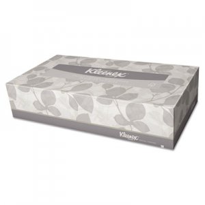 Kleenex 21606CT White Facial Tissue, 2-Ply, Pop-Up Box, 125 Sheets, 48/Carton KCC21606CT