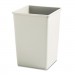 Rubbermaid Commercial 395800BG Plaza Waste Container Rigid Liner, Square, Plastic, 35gal, Beige RCP395800BG