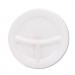SOLO Cup Company 9CPWQRPK Mediumweight Foam Plates, 9" Diameter, White, 125/Pack DCC9CPWQRPK