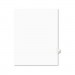 Avery AVE01020 Avery-Style Legal Exhibit Side Tab Divider, Title: 20, Letter, White, 25/Pack