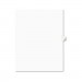 Avery AVE11922 Avery-Style Legal Exhibit Side Tab Divider, Title: 12, Letter, White, 25/Pack