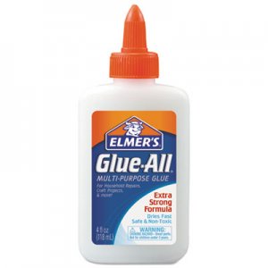 Elmer's E1322 Glue-All White Glue, Repositionable, 4 oz EPIE1322